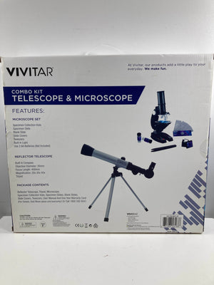 Vivitar microscope 2024 telescope set