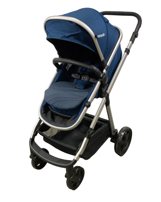 used Mompush Meteor 2 Stroller, 2022, Navy Blue