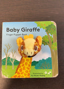 used Baby Giraffe Finger Puppet Book