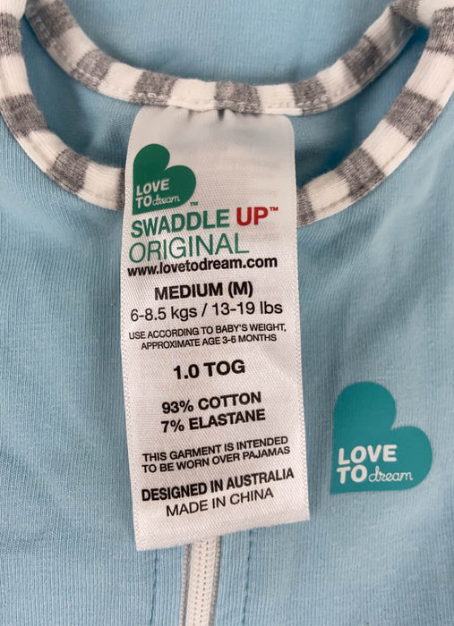 Shop Love To Dream Swaddle UP Original 1.0 Sleep Sack, Medium, Blue at GoodBuy Gear