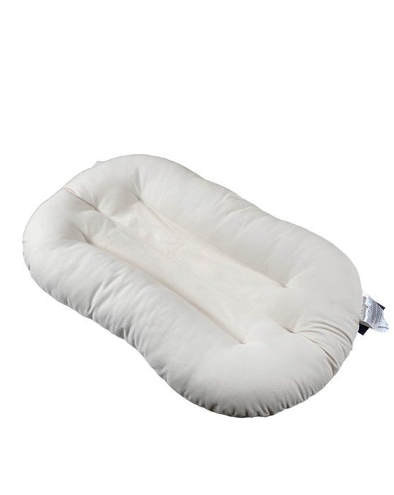 used Snuggle Me Organic Sensory Infant Lounger, Natural