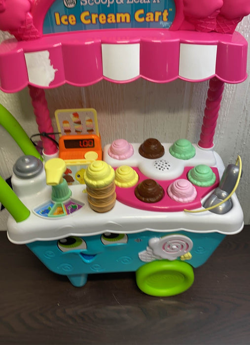 secondhand Leap Frog Scoop and Learn Ice Cream Cart