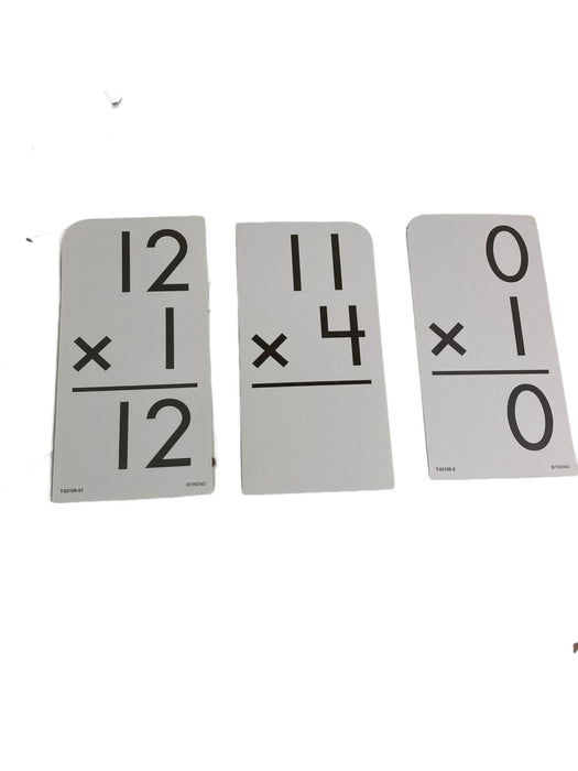Shop Trend Enterprises Multiplication 0-12 Flash Cards at GoodBuy Gear