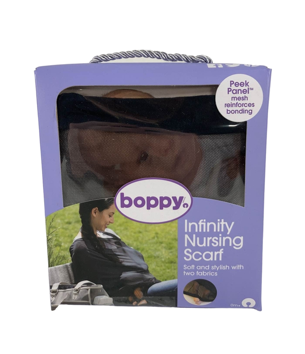 Shop Boppy Infinity Nursing Scarf, Black at GoodBuy Gear