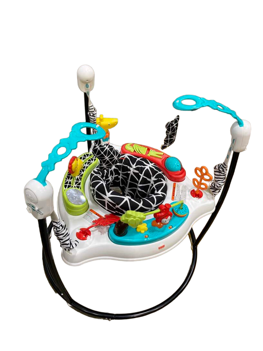 secondhand Fisher Price Jumperoo Activity Center, Animal Wonders