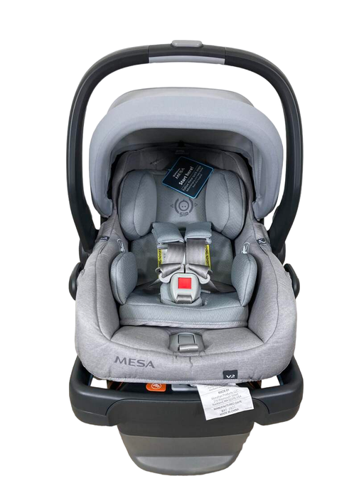 used UPPAbaby MESA V2 Infant Car Seat, Stella (Grey Melange), 2022