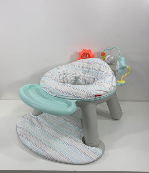 used Skip Hop 2-in-1 Sit-up Activity Baby Chair, Silver Cloud Lining