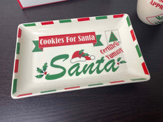 secondhand Lenox Cookies & Milk For Santa