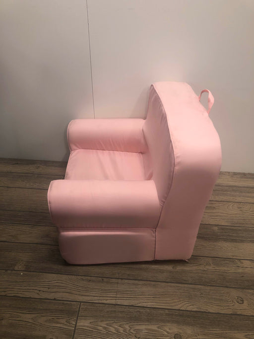 secondhand Pillowfort Kids’ Twill Arm Chair, Pink