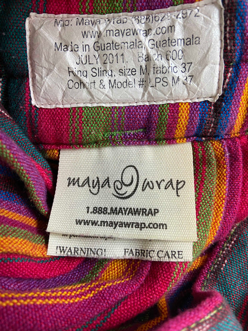 secondhand Maya Wrap Lightly Padded Ring Sling Baby Carrier