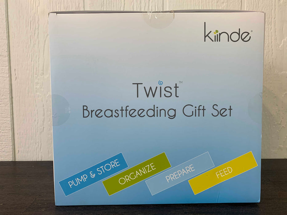 secondhand Kiinde Breast Milk Storage Twist Gift Set