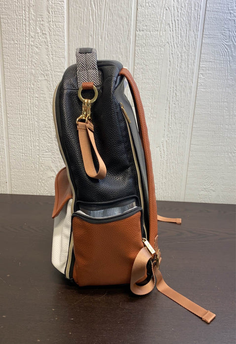 Shop Itzy Ritzy Boss Backpack Diaper Bag, Coffee & Cream at GoodBuy Gear