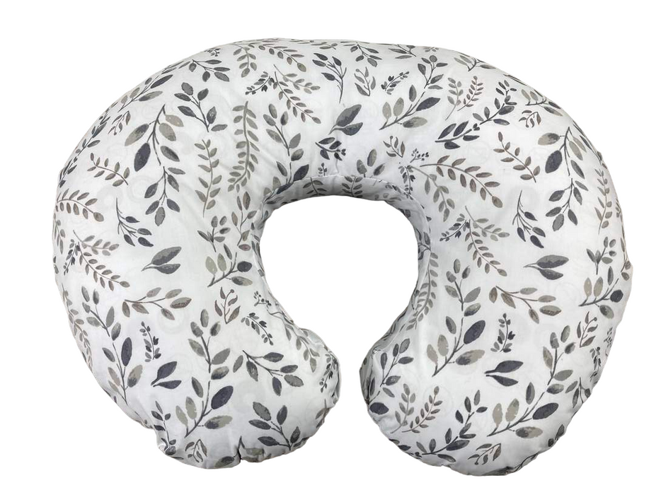 Shop Boppy Nursing and Infant Support Pillow, Grey Taupe Leaves at GoodBuy Gear