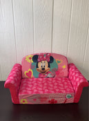 used Marshmallow Furniture Children’s 2-In-1 Flip Over Sofa, Minnie Mouse