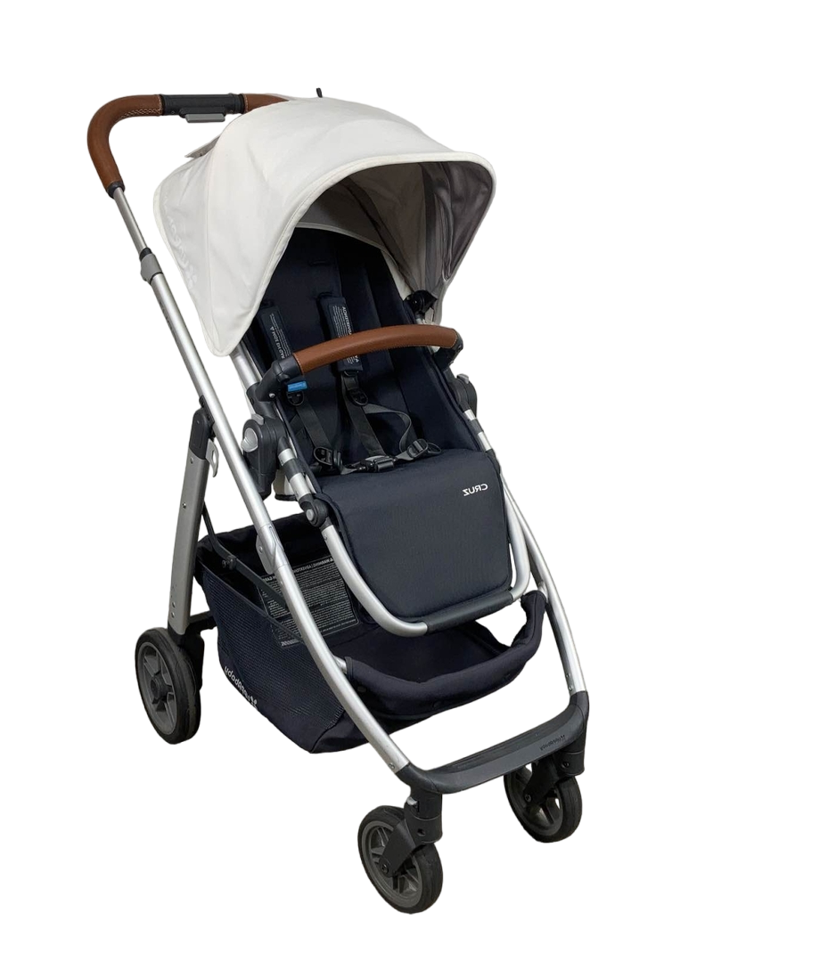 cruz 2017 uppababy UPPAbaby CRUZ Stroller, 2017, Loic (White)