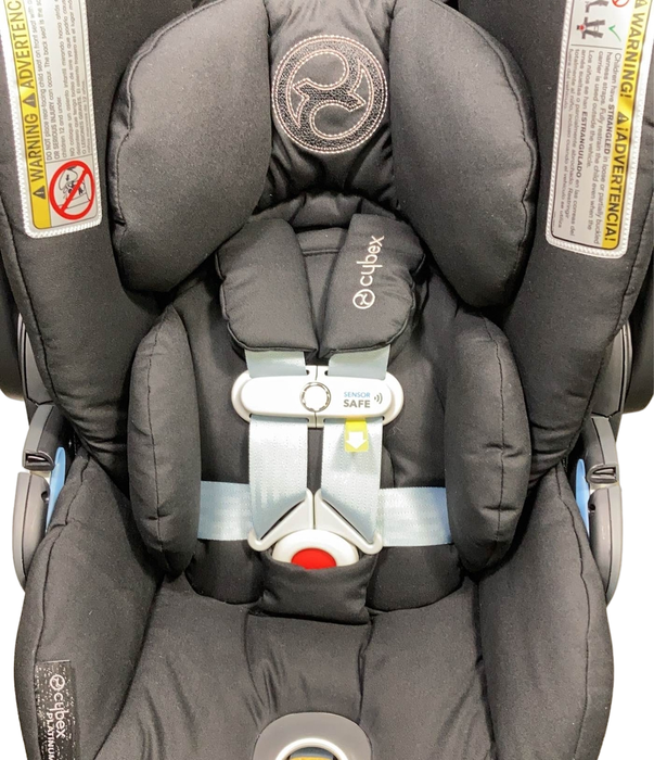 Cybex Cloud Q Infant Car Seat with SensorSafe, Stardust Black, 2022