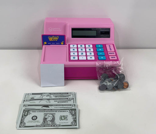 used Learning Resources Pretend & Play Calculator Cash Register