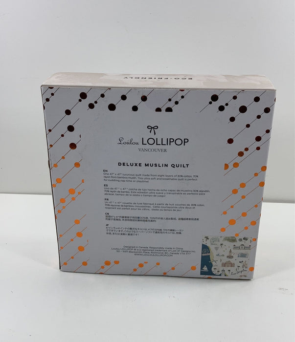 Shop LouLou Lollipop Deluxe Muslin Baby Quilt at GoodBuy Gear