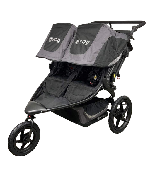 used BOB Revolution Flex 3.0 Duallie Stroller, 2022, Graphite Black