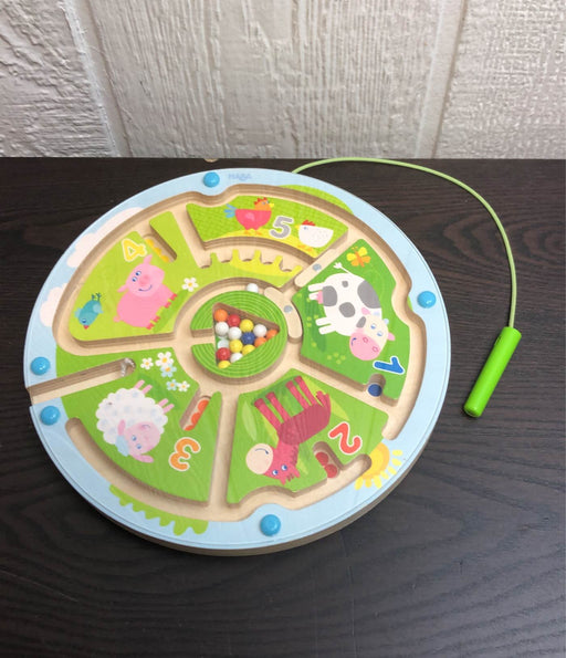 used HABA Number Maze Magnetic Game
