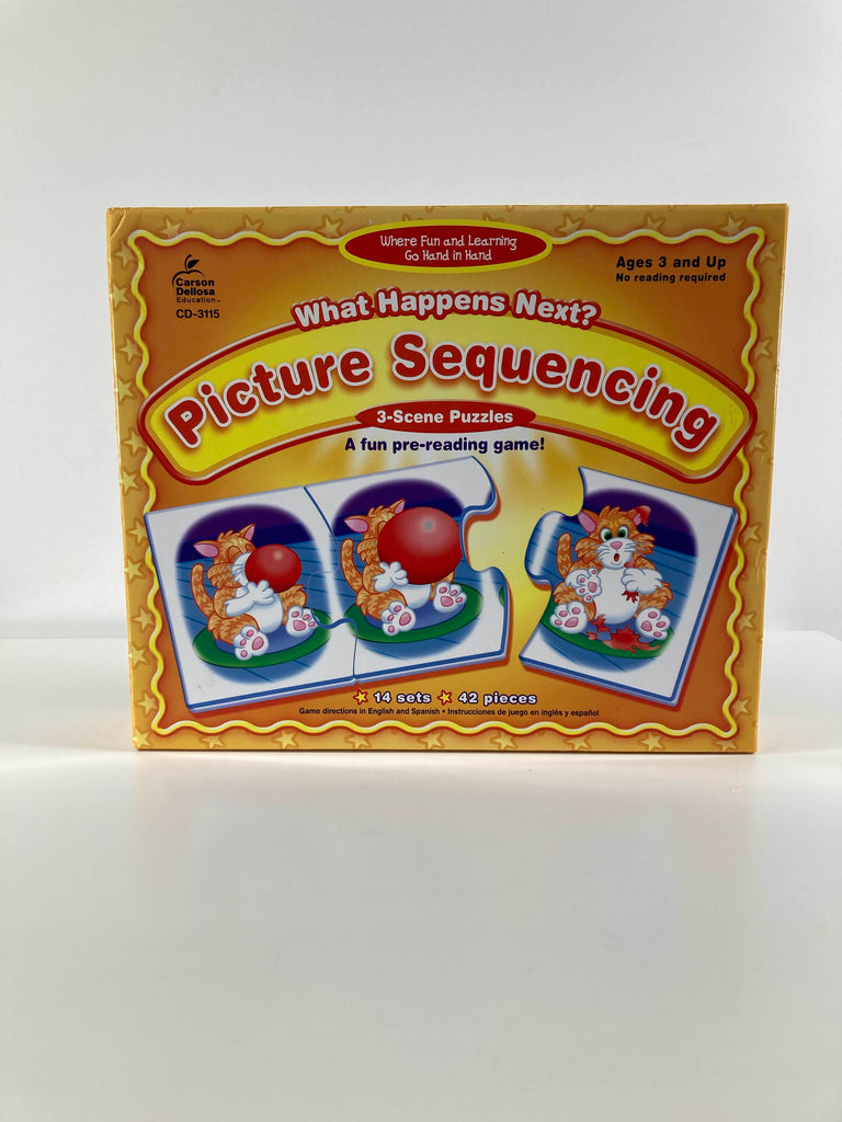 Carson Dellosa What Happens Next? Picture Sequencing