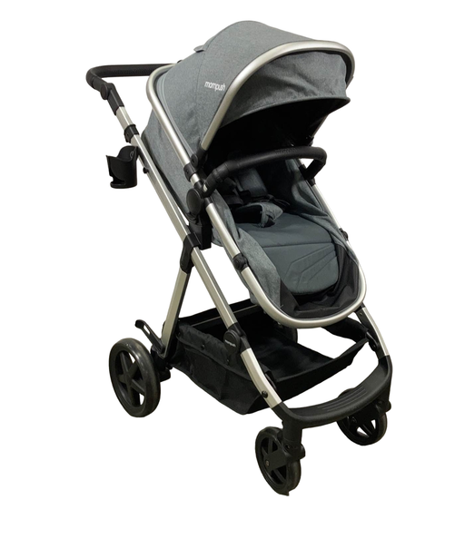 used Mompush Meteor 2 Stroller, 2022, Gray