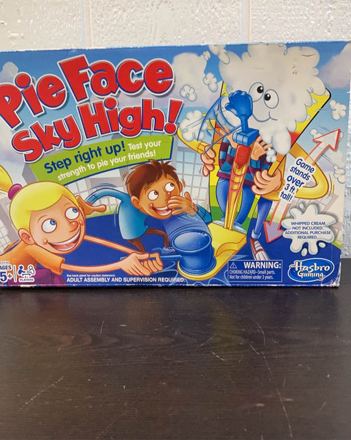 used Hasbro Pie Face Sky High Game