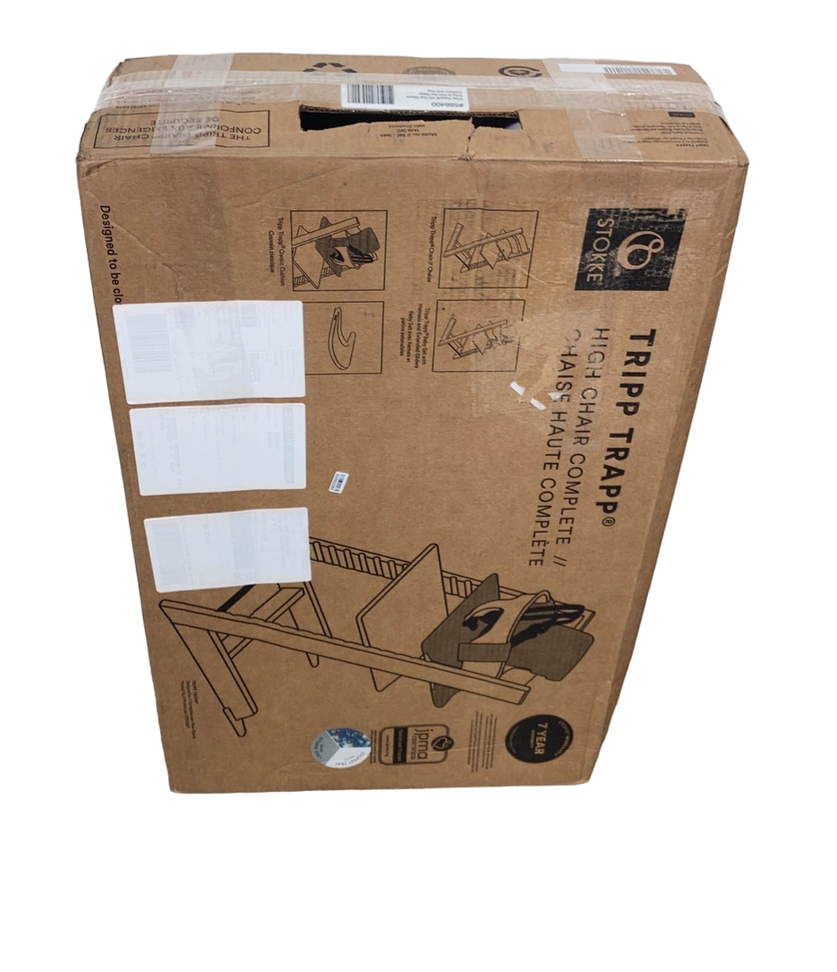 Stokke Tripp Trapp Complete High Chair, Storm Grey, Into the Deep