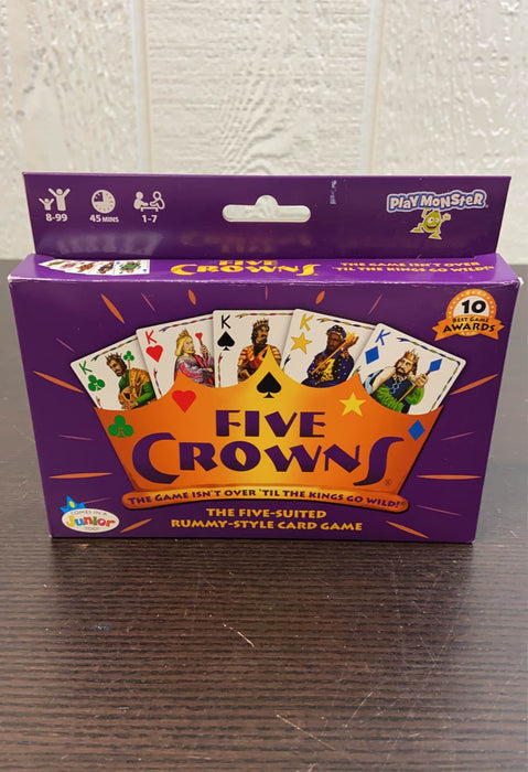 used Set Enterprises Five Crowns Card Game