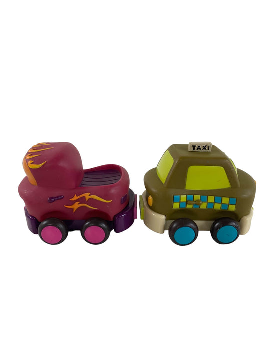 used B. toys Pull Back Toddler Cars Wheeee-ls!