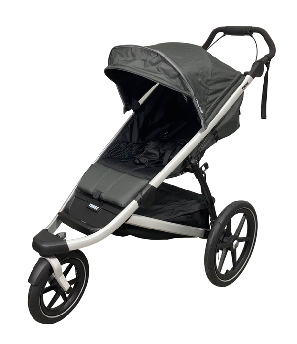 used Thule Urban Glide 2 Jogging Stroller Single, Aluminum, 2021, Dark Shadow