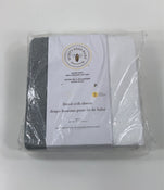 Shop Burt's Bees Baby Organic Cotton Jersey Fitted Crib Sheet, 2 Pack, Grey/White at GoodBuy Gear