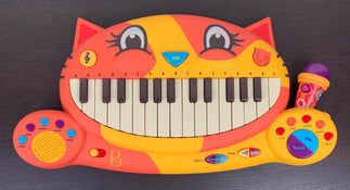 used B. toys Meowsic Keyboard