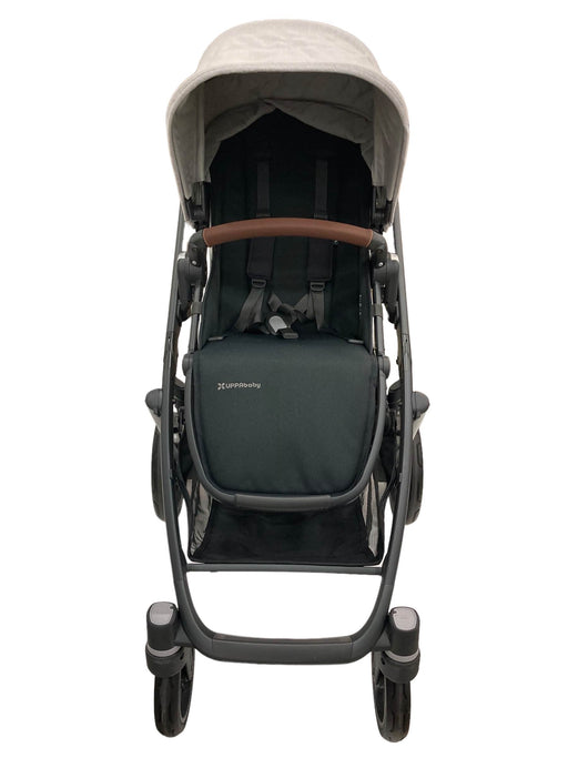 secondhand UPPAbaby VISTA V2 Stroller, 2022, Anthony (White & Grey Chenille)