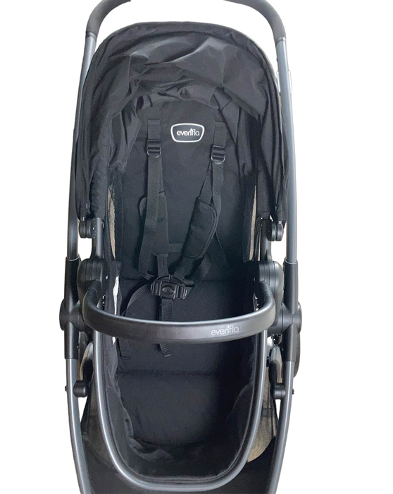 Evenflo Pivot Suite Stroller, 2022, Dunlop Black