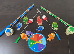 secondhand Melissa & Doug Catch & Count Magnetic Fishing Rod Set