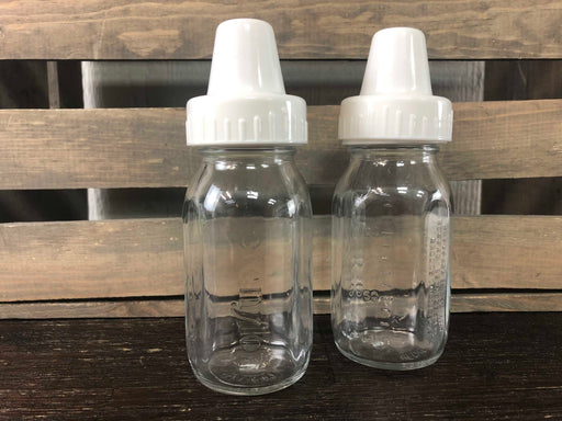 used Evenflo Glass Baby Bottles - 4oz