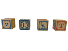 secondhand Uncle Goose Alphabet Blocks