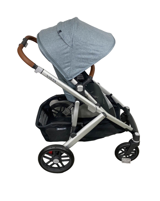 UPPAbaby VISTA V2 Stroller, 2022, Gregory (Blue Melange)