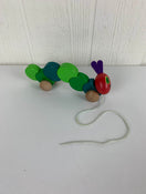 secondhand Kids Preferred The Very Hungry Caterpillar Wood Pull Toy