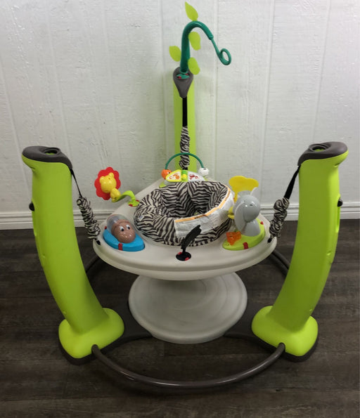 secondhand Evenflo ExerSaucer Jump And Learn Activity Center, Jungle Quest