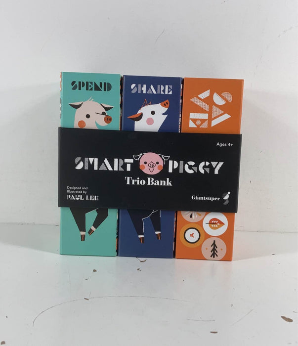 used Giantsuper Smart Piggy Trio Bank