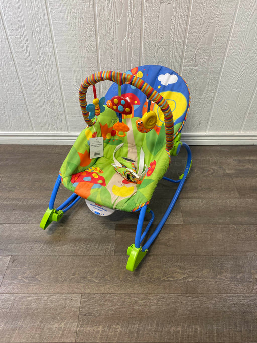 used Fisher Price Deluxe Infant To Toddler Rocker