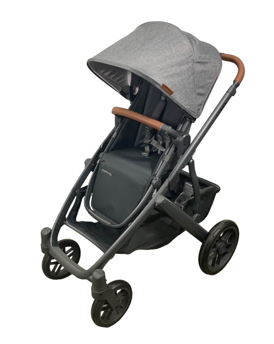 secondhand UPPAbaby VISTA V2 Stroller, 2022, Greyson (Charcoal Melange)