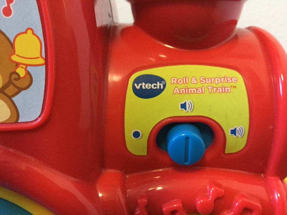 secondhand VTech Roll And Surprise Animal Train