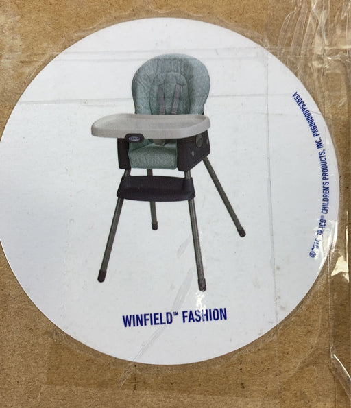 used Graco SimpleSwitch 2-in-1 Convertible High Chair, Winfield