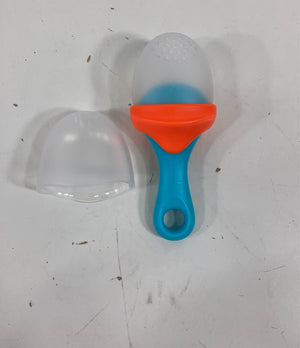 Boon Pulp Silicone Feeder , Blue / Orange