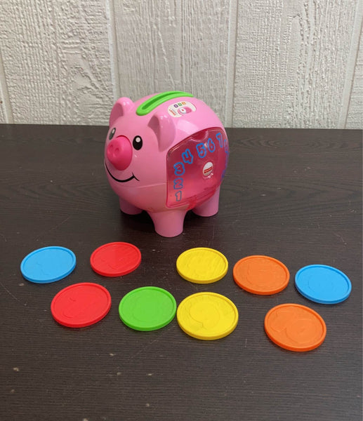 Fisher Price Laugh and Learn Piggy Bank toy 