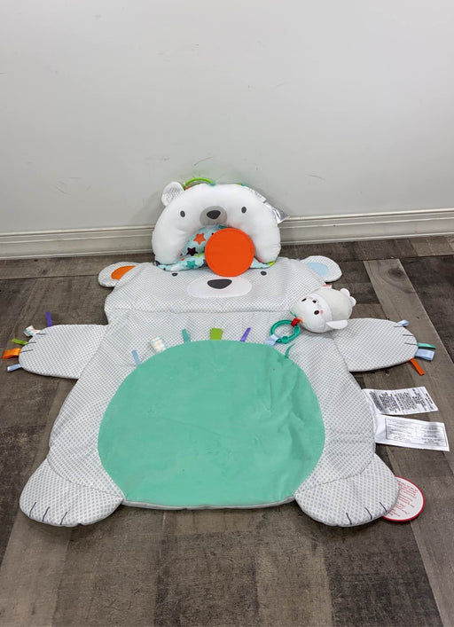 used Bright Starts Tummy Time Prop & Play Mat, Bear