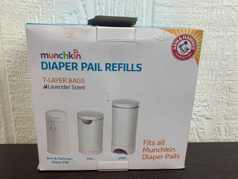 used Munchkin Arm & Hammer Diaper Pail Refills